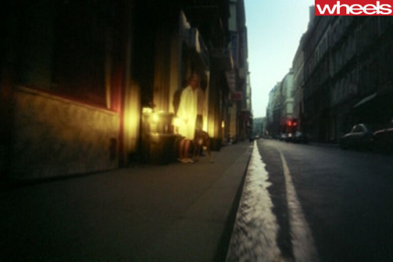 Rendezvous -footage -driving -Paris -streets