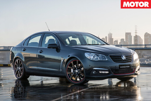 2017 Holden Director review front