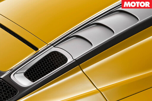 Audi R8 Spyder vents