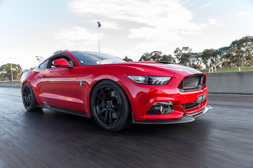 2017 Corsa Specialised Vehicles Mustang GT on racetrack.jpg
