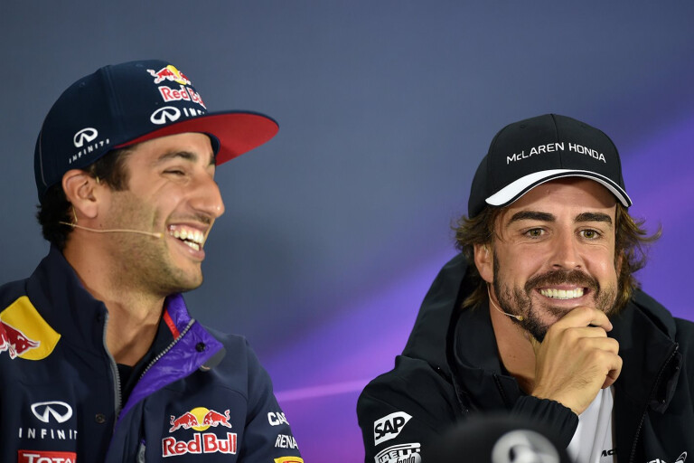 Daniel Ricciardo and Fernando Alonso | Credit: Getty Images