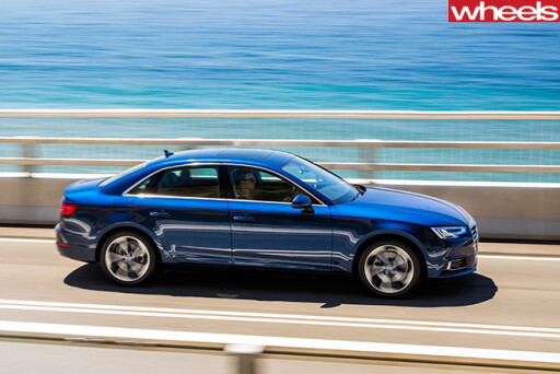 Audi -A4-driving -side