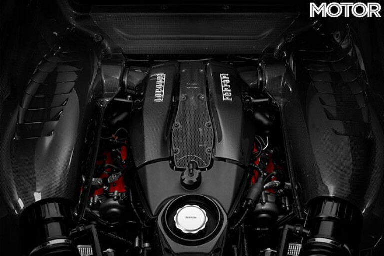 2020 Ferrari F8 Tributo engine