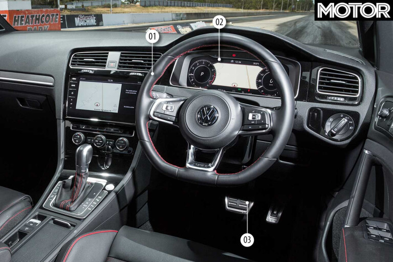 2019 Volkswagen Golf GTI Interior Details Jpg