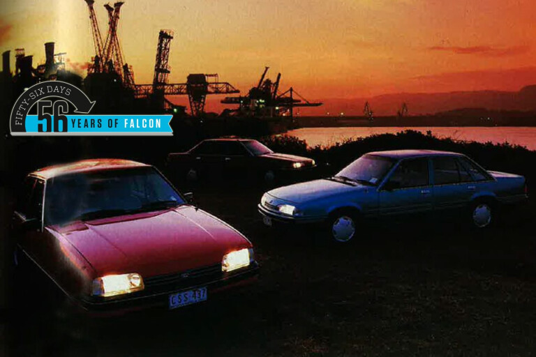 Ford Falcon, Holden Commodore and Mitsubishi Magna