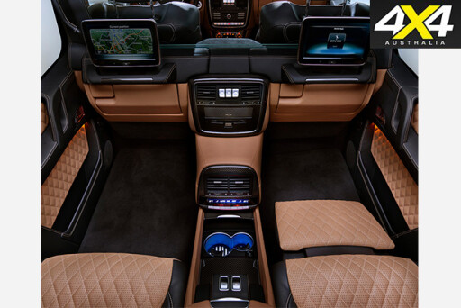 Mercedes Maybach G650 Landaulet interior