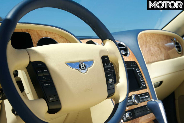 2006 Bentley Continental GTC Steering Wheel Jpg