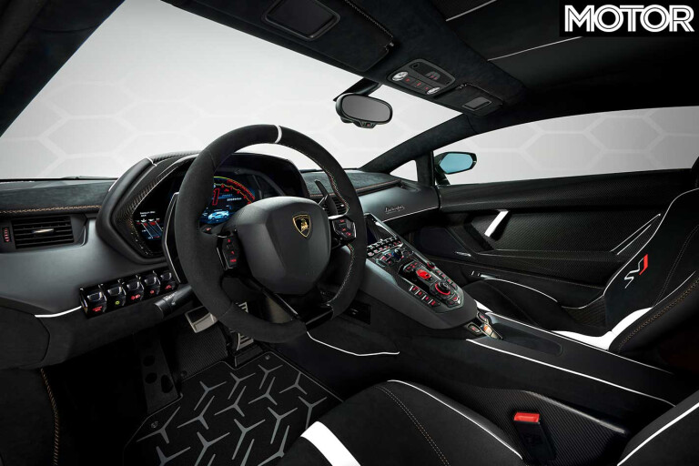 2019 Lamborghini Aventador SVJ Interior Jpg