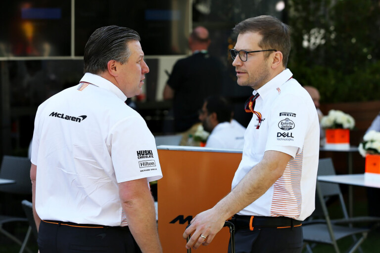 McLaren team 2020