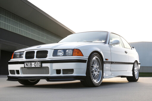 30 years of BMW M3 E36 M3R front