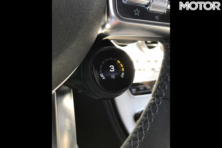 2018 Mercedes AMG C 63 S Sedan Traction Control LCD Dial Jpg
