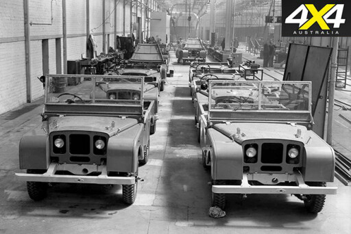 Old land rovers