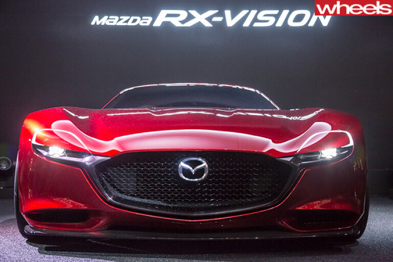 Mazda -R-Vision -Concept -front -onm