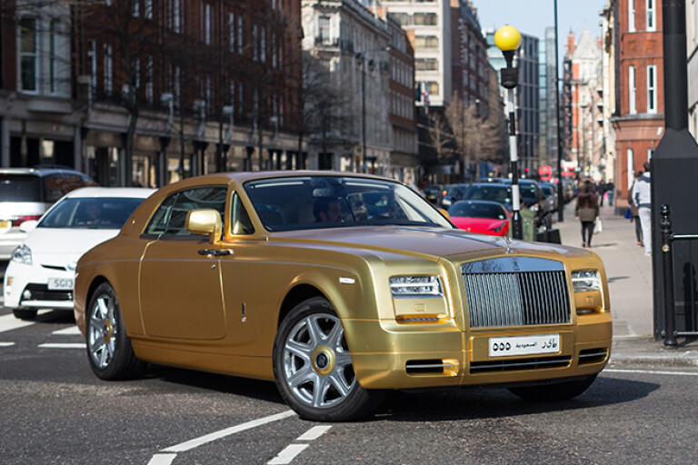 Rolls Royce Gold