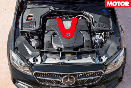 2016 Mercedes-AMG E43 engine