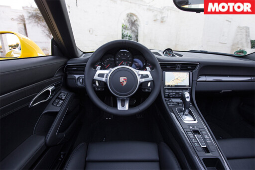Porsche 911 targa interior