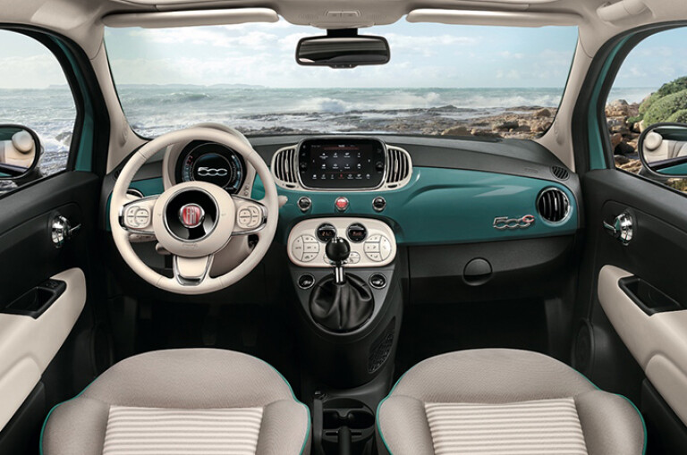 Fiat 500 Anniversario interior
