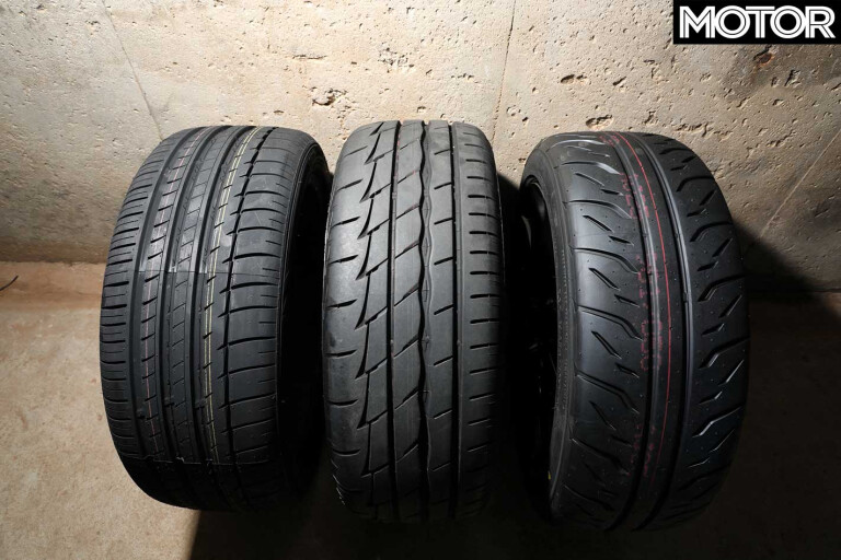 Road Tyres Vs Track Tyres Test El Cheapo Tyre RE 003 RE 71 R Tyres Jpg