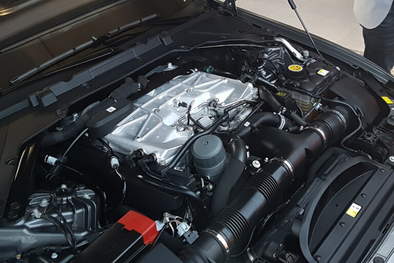 Jaguar XE Project 8 Enginebay Jpg
