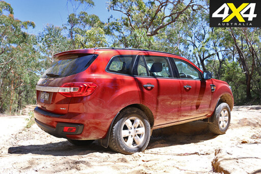 Ford Everest Ambiente rear