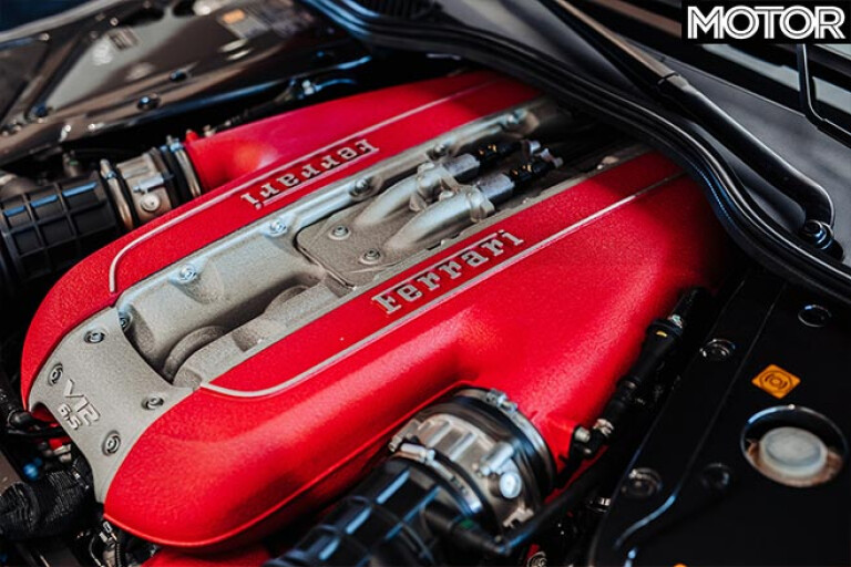 Ferrari 812 GTS V12 engine