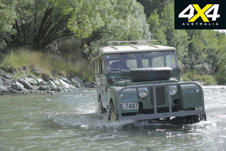 70 Years Of Land Rover Off Road River Crossing Jpg