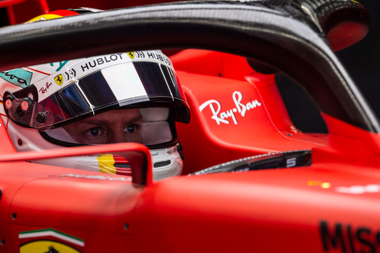 Vettel To Leave Ferrari Helmet Jpg