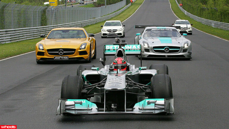 Michael, Schumacher, Nurburgring, dangerous, deadly, race, Mercedes-Benz
