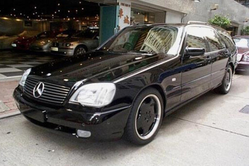 Mercedes-Benz S-Class Wagon with Zonda engine - front