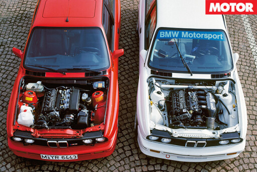 BMW E30 M3 with engines