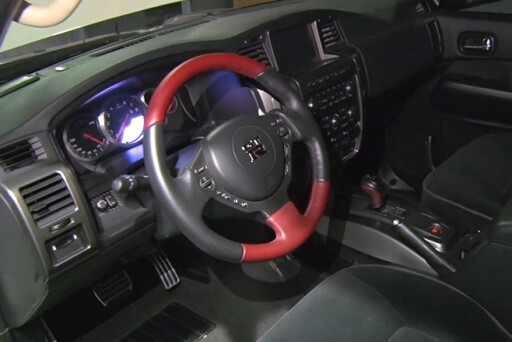 Nissan Patrol GT-R steering wheel
