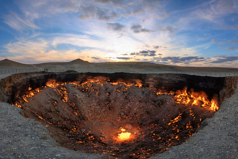 turkmenistan fire pit