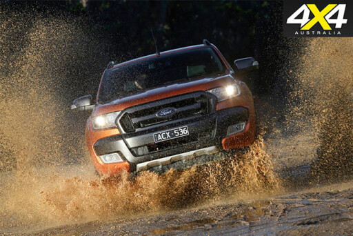 Ford -Ranger -Wildtrak -water -driving