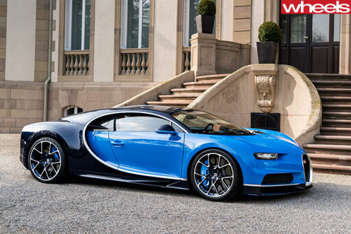 Bugatti -Chiron -driving -front -side