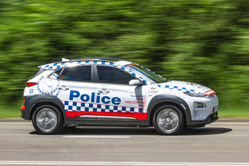 Hyundai Kona EV joins NSW police