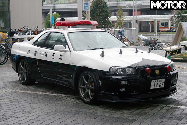 Japans Best Police Cars R 34 Gtr Jpg