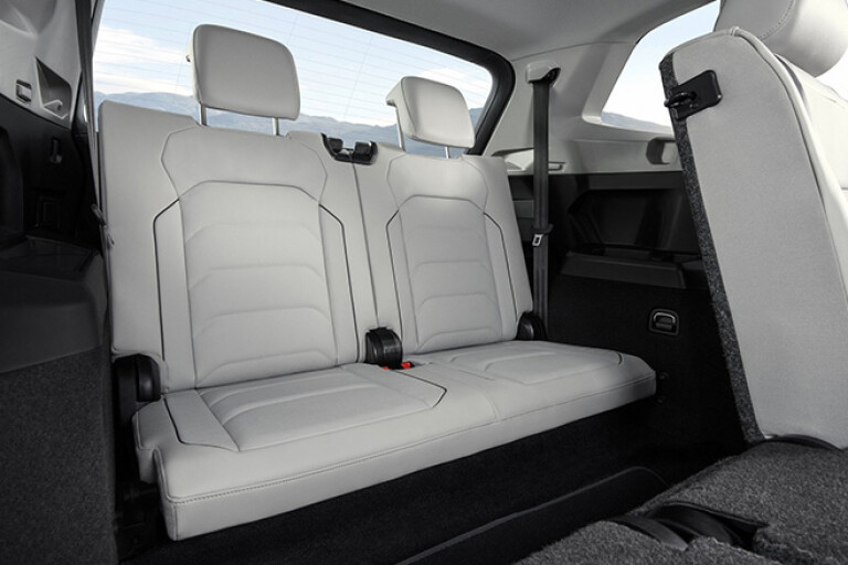 2017 Volkswagen Tiguan Allspace rear seats
