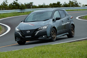 Nissan Leaf becomes 227kW hot hatch test bed
