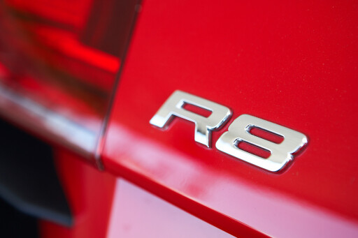 2008 Audi R8 badge