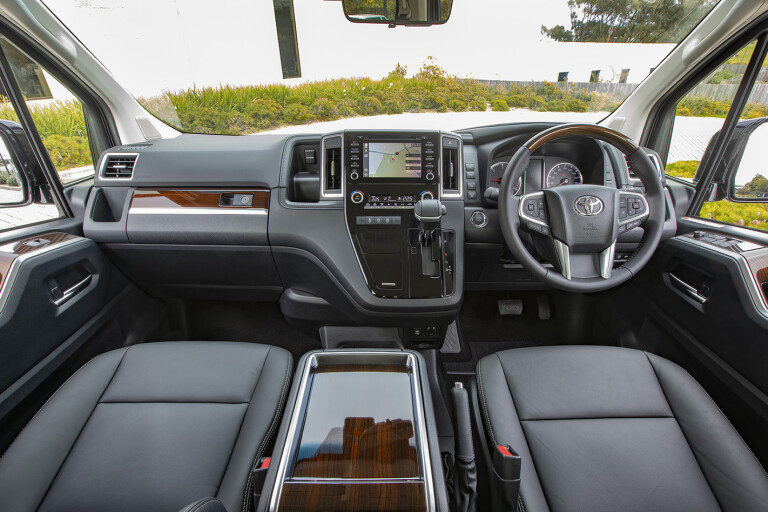 2020 Toyota Granvia VX interior