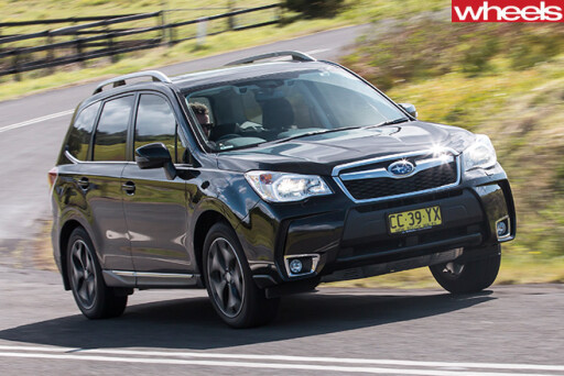 Subaru Forester XT front