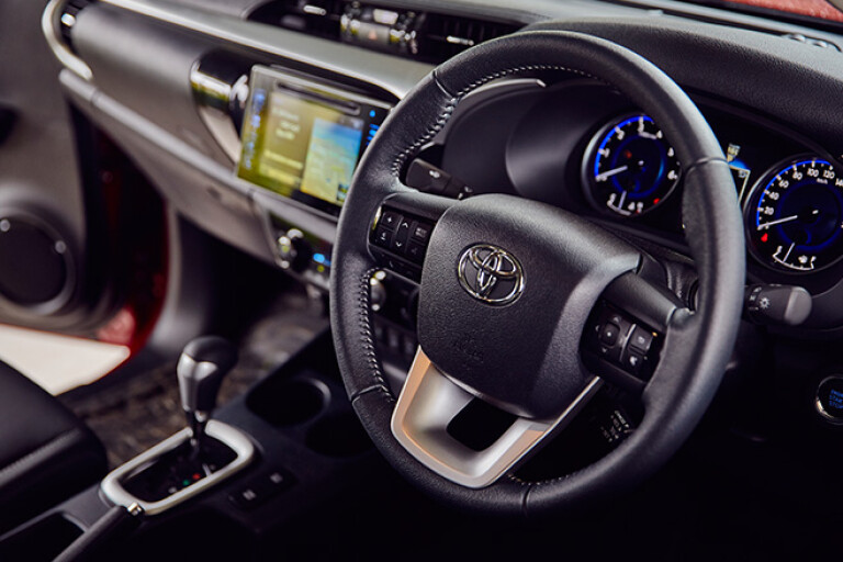2016 Toyota Hilux SR5 interior