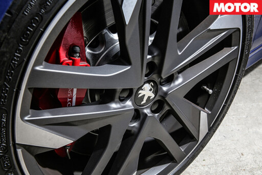 Peugeot 308 GTi wheels