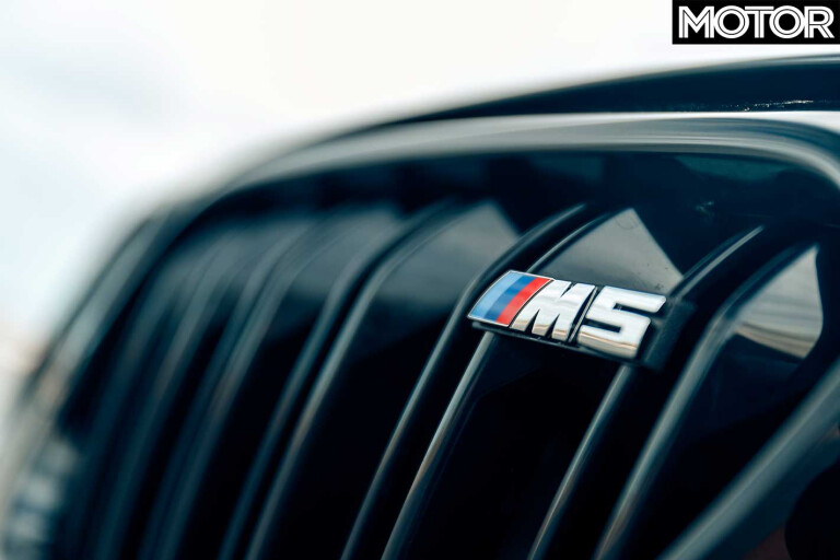 BMW M 5 Competition Front Grille Badge Jpg