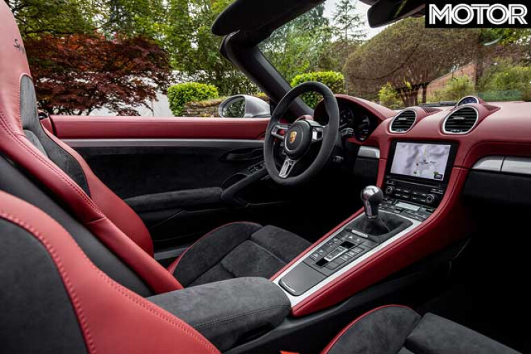 2019 Porsche 718 Spyder Cockpit Jpg