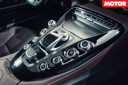 AMG GT S controls