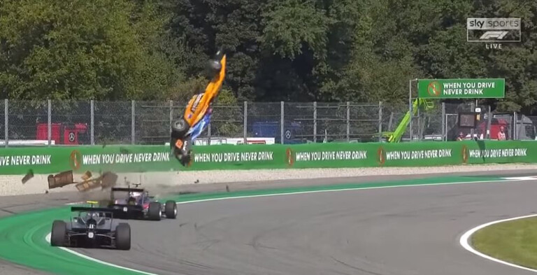 Alex Peroni crash 2019 F3 Monza
