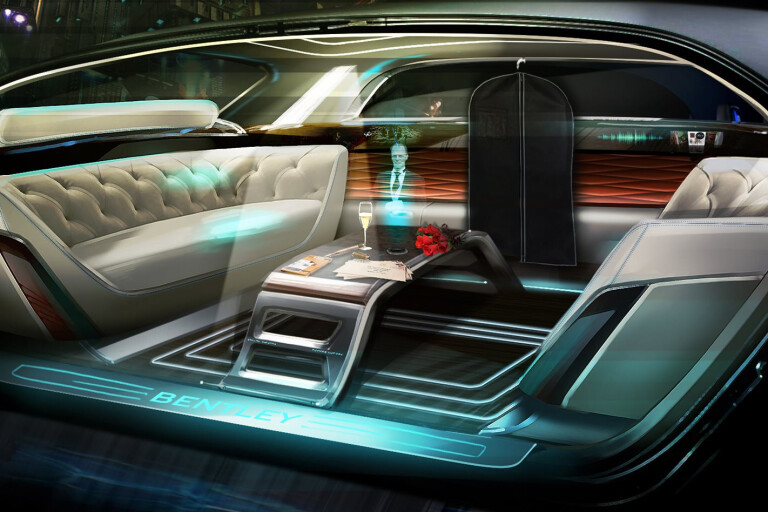Bentley’s take on the driverless limousine