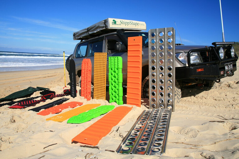 Recovery Boards: 4x4 Beach Test