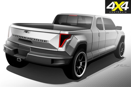 Workhorse -announces -new -'Electric -Pick -up '-concept -W-15-rear